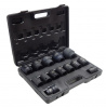 Набор  головок ударных 3/4" 14 предметов(17,19,21,22,24,27,30,32,34,35,36,41,46,50) в кейсе Forsage . Большой выбор на сайте Трейдимпорт